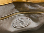 Fendi Beige 2 Way Tote Medium Bag