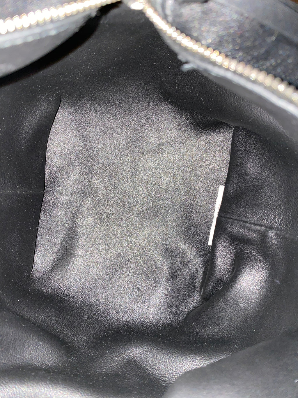 Bottega Veneta Black Double Knot Hobo Mini Bag