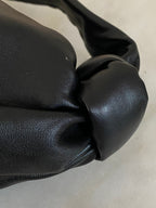 Bottega Veneta Black Double Knot Hobo Mini Bag
