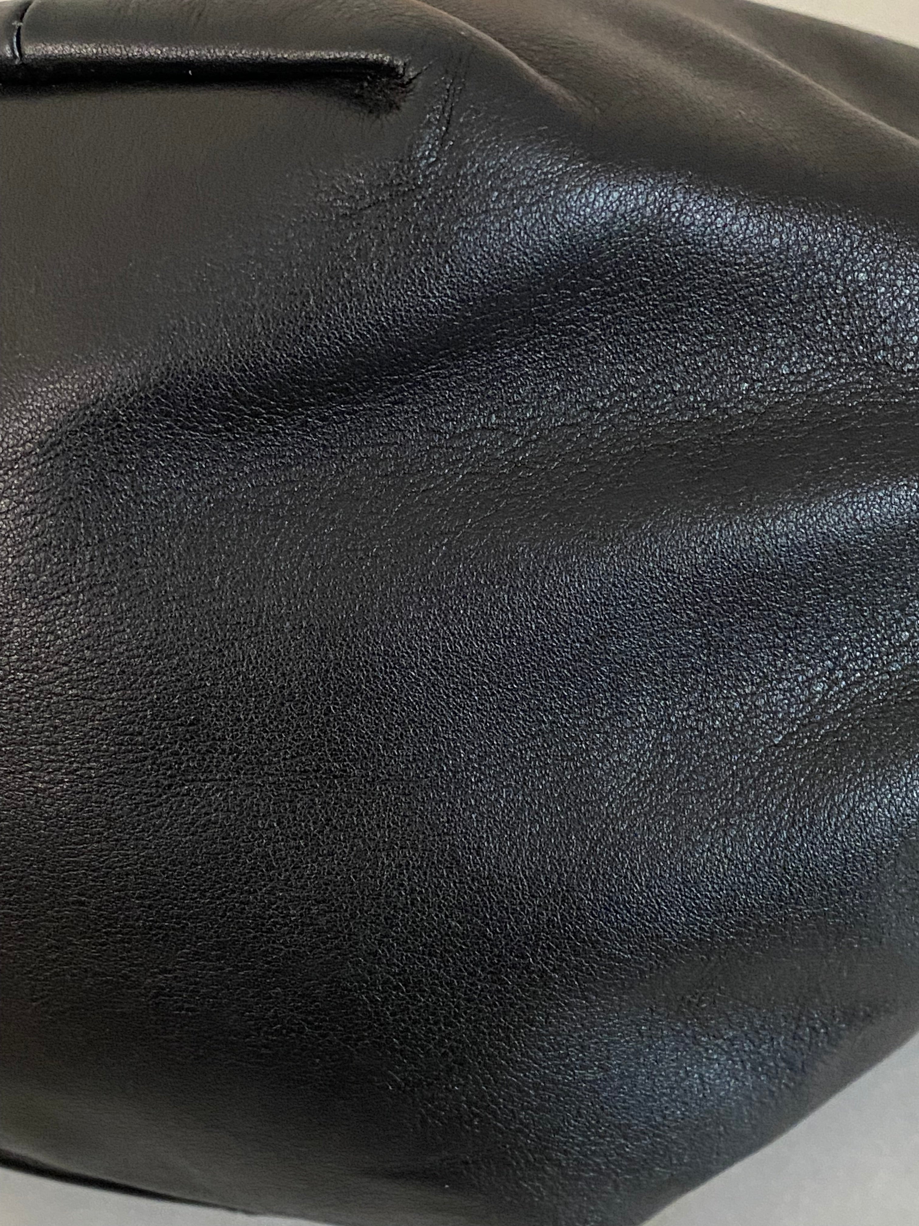 Bottega Veneta Black Double Knot Hobo Mini Bag