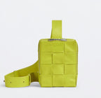 Bottega Veneta Mini Cassette Intrecciato Faux Leather Sling Bag