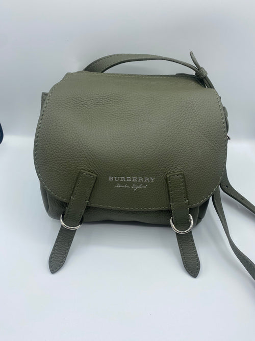 Burberry Green Leather cross Body Bag