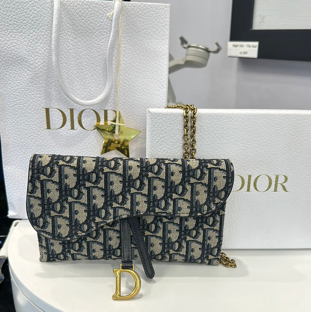 Christian Dior Saddle Wallet