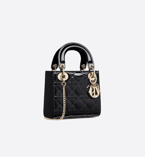 Dior Mini Lady Dior Bag in Patent Calfskin