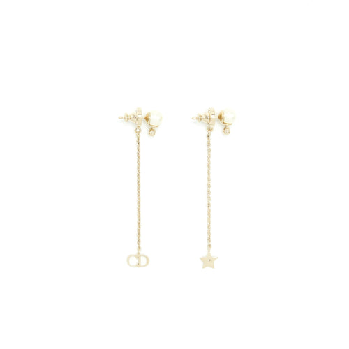 Dior CD Star Pearl drop earring