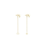 Dior CD Star Pearl drop earring