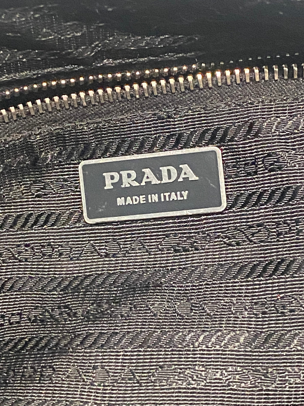 Prada Black Leather Shoulder Bag