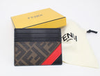 Fendi Card Holder In FF Motif