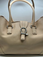 Burberry Handbag Cream Leather