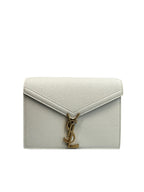 SAINT LAURENT - Beige Cassandra Bag