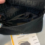 Fendi Zucchino Mini Mama Baguette Bag