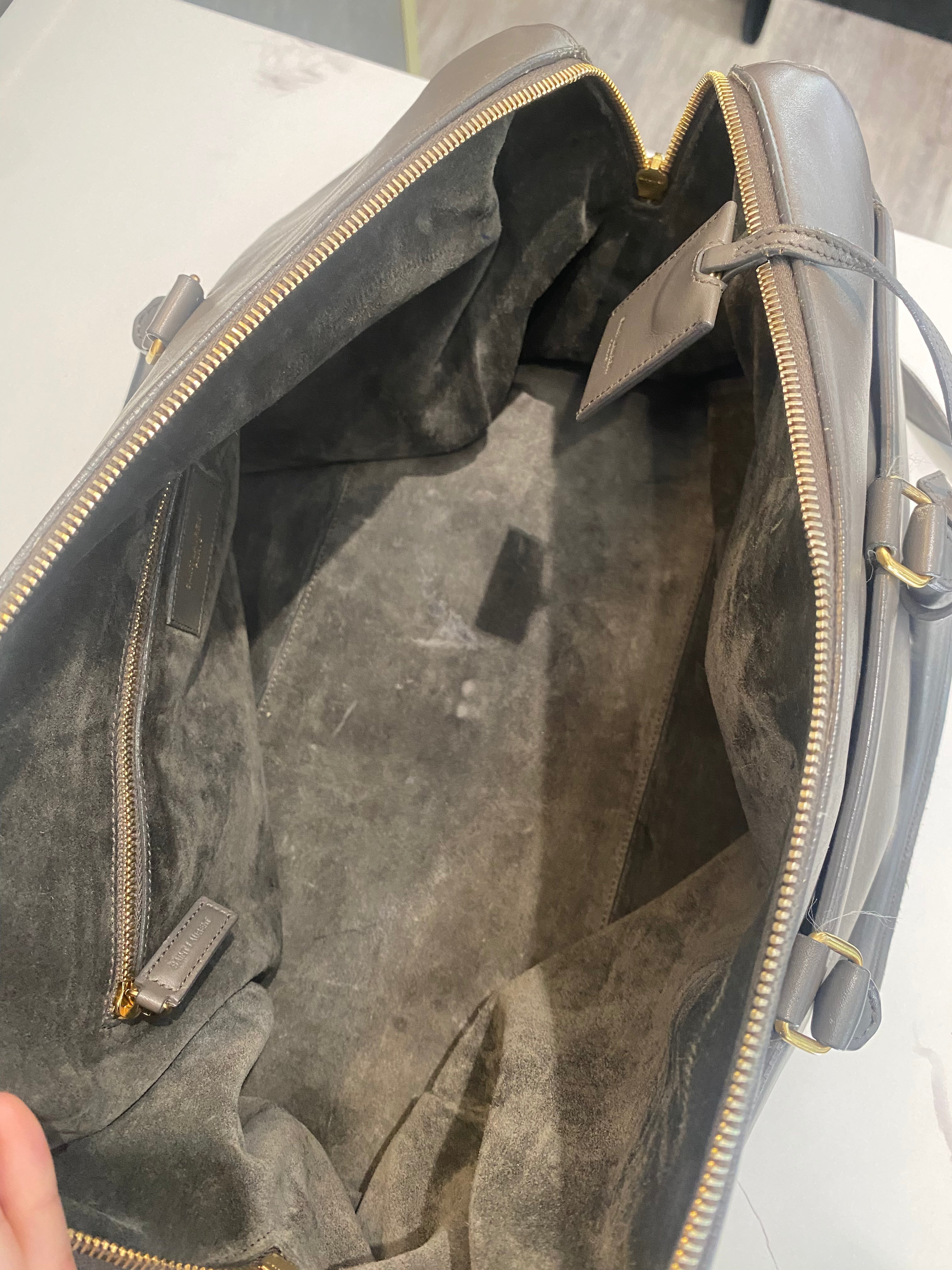 YVES SAINT LAURENT Baby Duffle Shoulder Bag