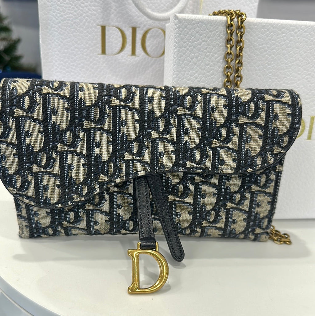 Christian Dior Saddle Wallet