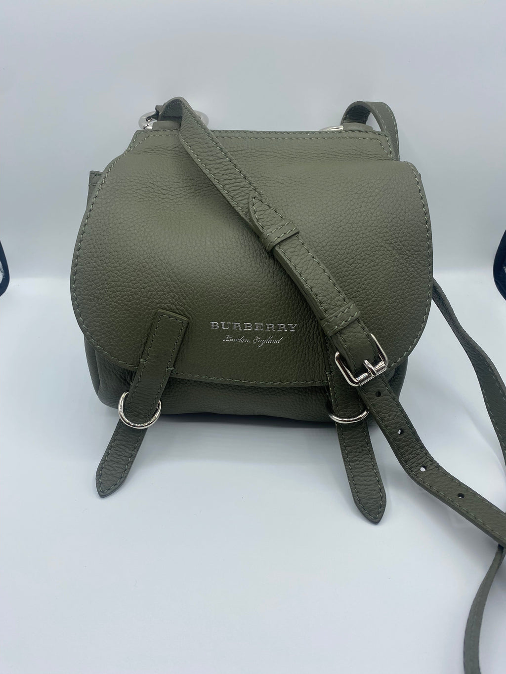 Burberry Green Leather cross Body Bag