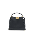 Fendi Small Peekaboo Iconic Bag Calfskin Black GHW