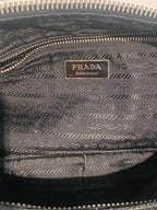 Prada Black Leather Shoulder Bag