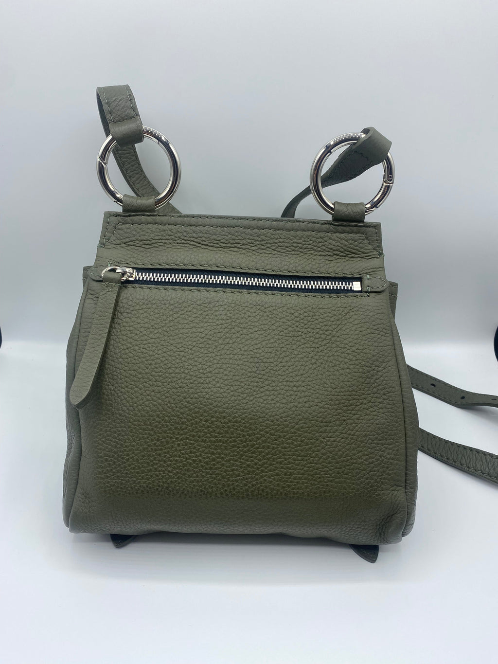 Burberry Green Leather cross Body Bag