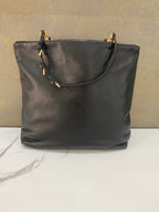 Prada small calf skin tote bag