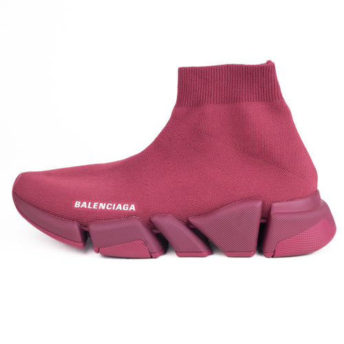 Balenciaga Speed 2.0 LT Sneakers Dark Burgundy