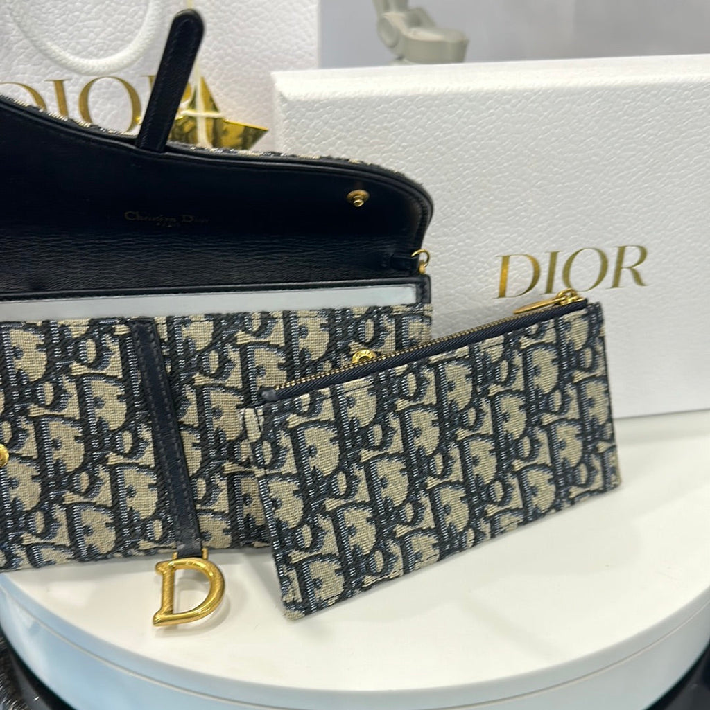 Christian Dior Saddle Wallet