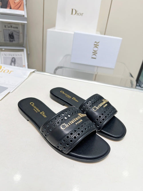 DIOR 25 D-Lane Slide Calfskin