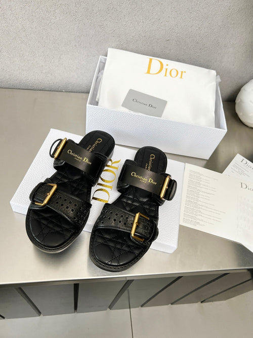 DIOR 25 Dad Sandal Mule Calfskin