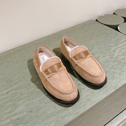 DIOR Loafer In Dark Loafer Suede  995507