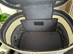 DIOR  DIORtravel vanity 25 black embroidery
