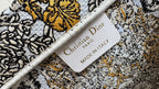 DIOR Book Tote 36.5 Beige White Canvas Around The World