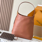 Louis Vuitton LOW KEY HOBO MM 35 IN COGNAC SMOOTH CALFSKIN
