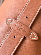 Louis Vuitton LOW KEY HOBO MM 35 IN COGNAC SMOOTH CALFSKIN