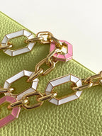Louis Vuitton CAPUCINES BB 27 IN PEAR GREEN TAURILLON GOLD HARDWARE