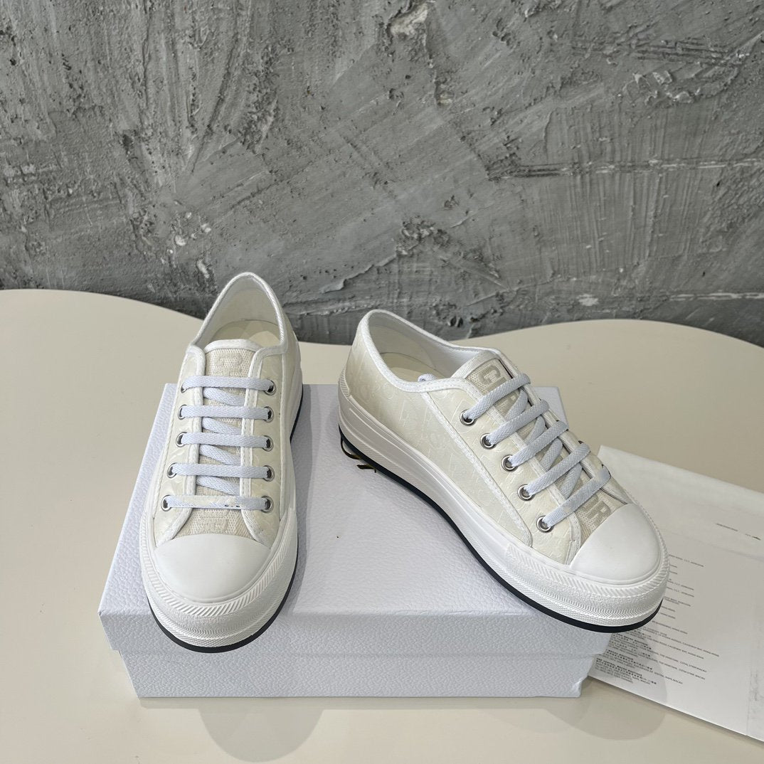 DIOR walkn cream oblique printed canvas