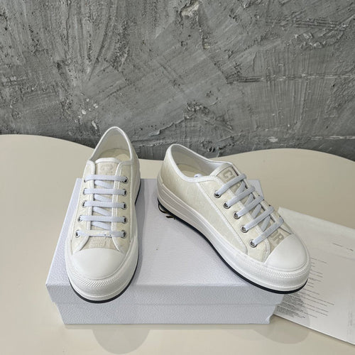 DIOR walkn cream oblique printed canvas