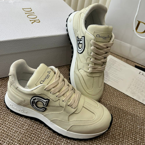 DIOR C'est  DIOR Sneaker Beige Lamskin