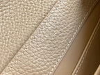 Louis Vuitton CAPUCINES MINI 21 DARK BEIGE TAURILLON GOLD HARDWARE