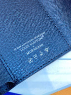 Louis Vuitton x TM Victorine Wallet Black Multicolor Monogram Canvas