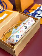 Louis Vuitton x TM Pochette Accessoires 22cm White Muticolor Monogram Canvas