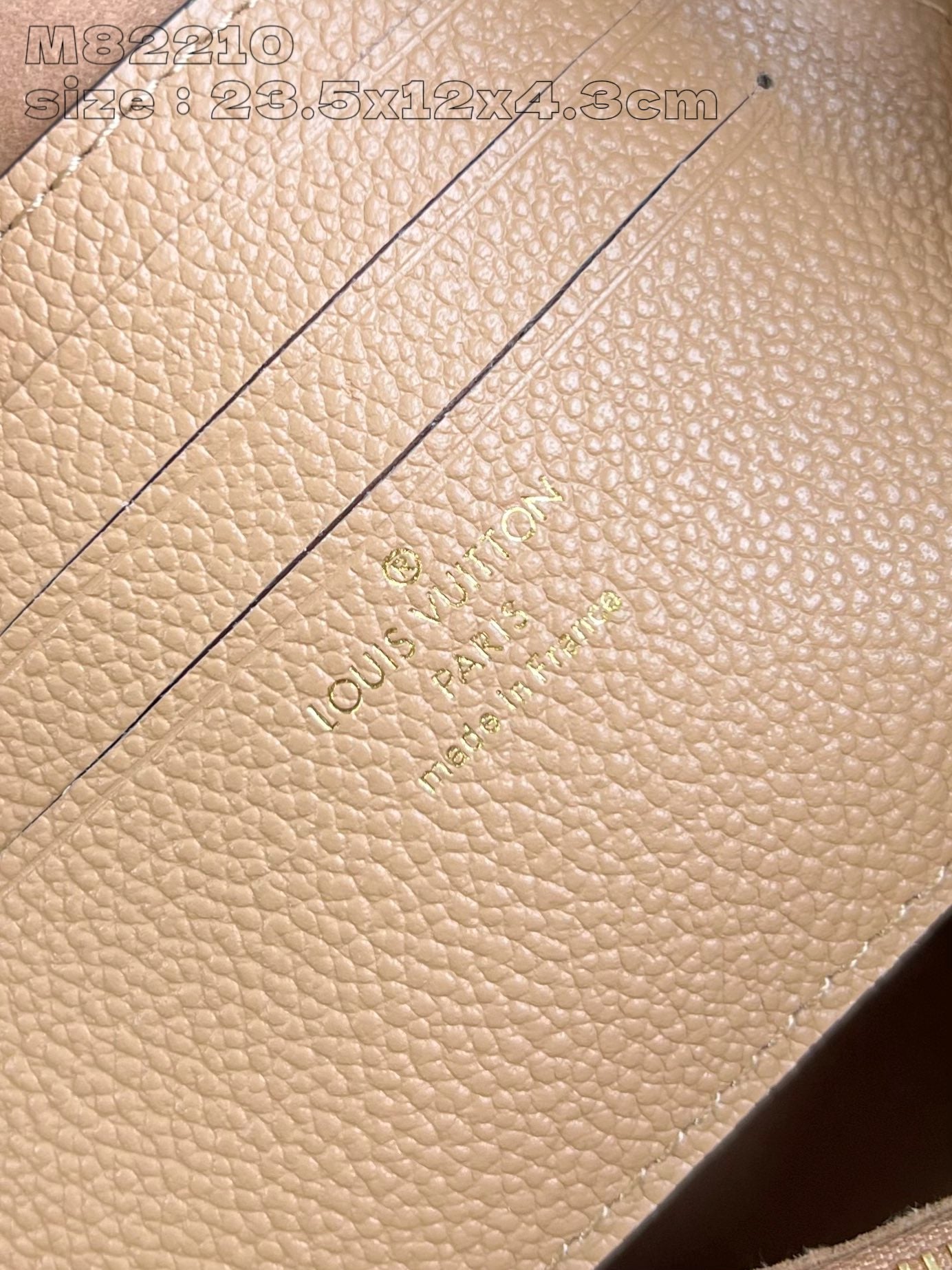 Louis Vuitton Woc Ivy 23.5 Brown Monogram Empreinte Calfskin