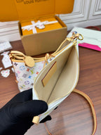 Louis Vuitton Bucket Bag White Multicolore Monogram Canvas 330790