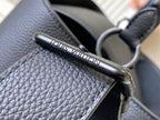 Louis Vuitton CAPUCINES GM SOUPLE 38 IN BLACK TAURILLON