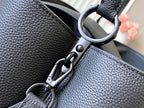Louis Vuitton CAPUCINES GM SOUPLE 38 IN BLACK TAURILLON