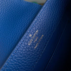 Louis Vuitton CAPUCINES MINI 21 COBALT BLUE TAURILLON GOLD HARDWARE
