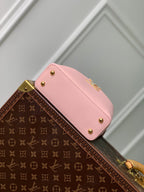 Louis Vuitton CAPUCINES MINI 21 PINK TAURILLON MOP GOLD HARDWARE