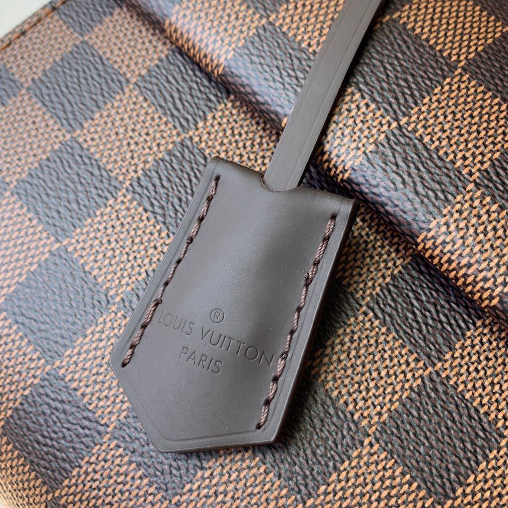 Louis Vuitton CLUNY BB 20 IN BROWN DAMIER EBENE CANVAS