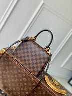 Louis Vuitton CLUNY BB 20 IN BROWN DAMIER EBENE CANVAS
