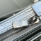 Louis Vuitton LOOP 23 IN SILVER MONOGRAM EMBOSSED CALFSKIN