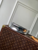 Louis Vuitton LOOP 23 IN SILVER MONOGRAM EMBOSSED CALFSKIN