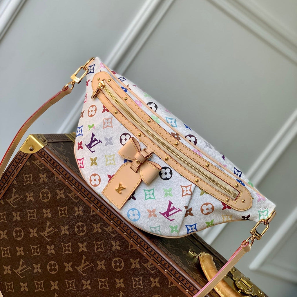 Louis Vuitton HIGH RISE 38 IN MULTICOLOR MONOGRAM CANVAS