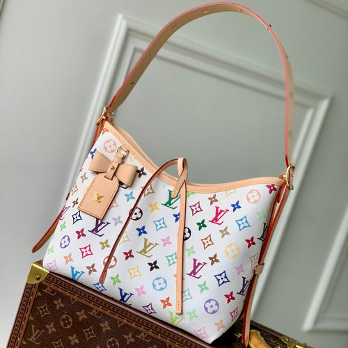 Louis Vuitton CARRYALL PM 29 IN MULTICOLOR MONOGRAM CANVAS